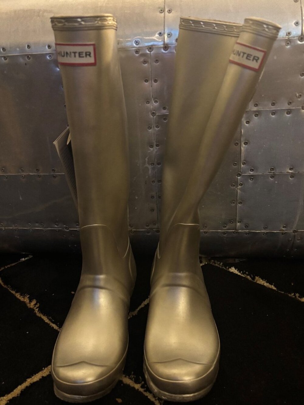 Hunter Original Knee Length Rain Boots   Size 7  New With Tags
